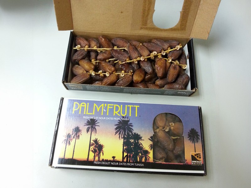 突尼西亞] PALM'FRUTT 一級連枝即食天然椰棗500G | 閃購價$58 | 鄰住買